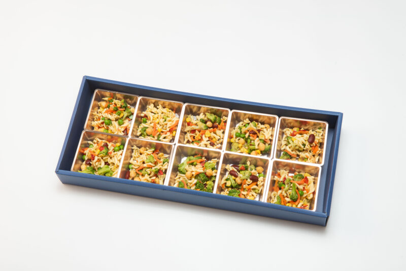 カラフル野菜のパスタサラダ